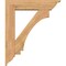 Ekena Millwork Imperial Traditional Smooth Bracket w/ Offset Brace, Western Red Cedar, 7 1/2"W x 32"D x 38"H BKT0806X32X38IMP01SWR - alternate 3